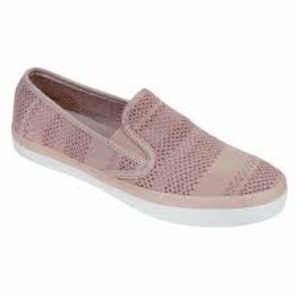 NWT SPERRY WOMEN'S SEASIDE STRIPED KNIT ROSE MEMORY FOAM SLIP ON SHOES 9.5 - Picture 1 of 7